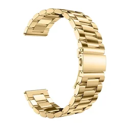 Elegant Milanese Stainless Steel Bracelet - 20mm/22mm Adjustable Band - 22mm watch band (Gold 03)
