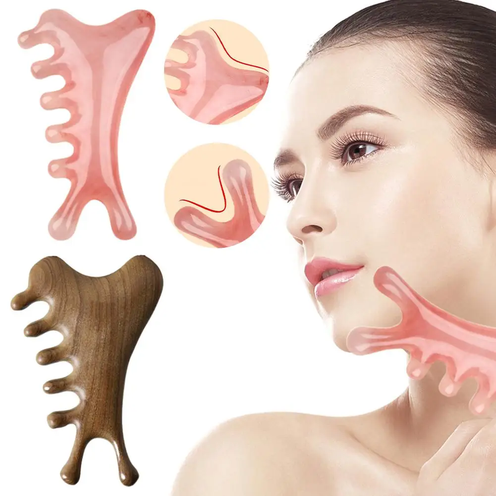 Resin Massage Comb for Scalp Therapy and Hair Care