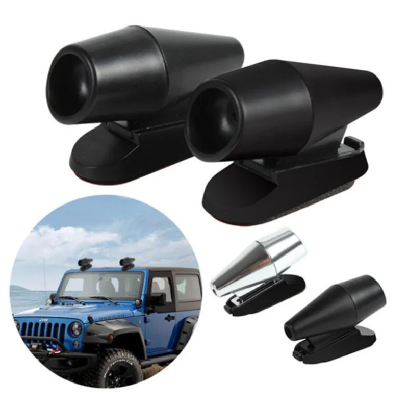 Dispositif Avertissement Faune Lot De 4 Sifflets à Cerfs Pour Voiture - Dispositif D'avertissement Faune, Sécurité Routière Alarme Voiture