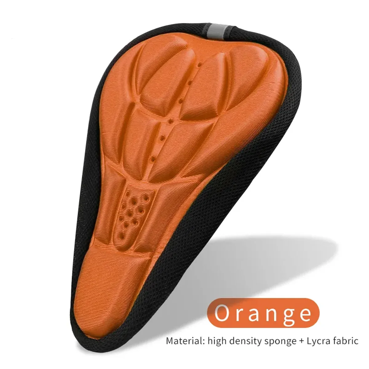 Soft 3D Padded Cycling Bicycle MTB Bike Saddle Seat Cover Cushion Sponge Foam Comfortable Saddles Mat Bicycle Accessory