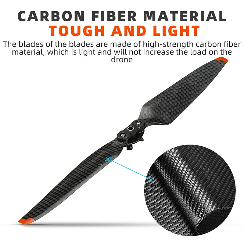 Carbon fiber propeller Enhanced hard blade for DJI Mavic 3 / mavic 3pro /3classics Drone accessories drone propeller,drone propellers,drone propeller blades,propeller replacement parts