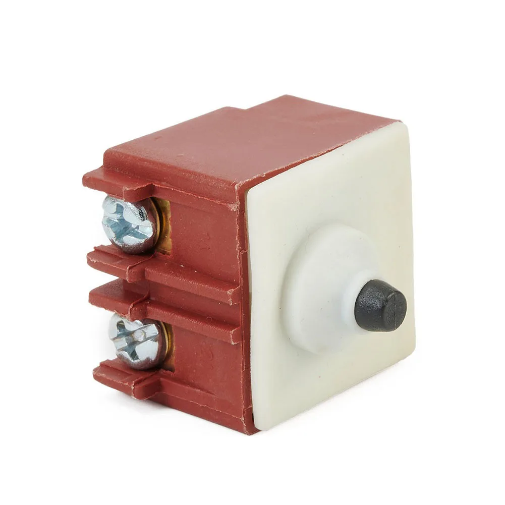 

Angle Grinder Switch Home DIY Parts 250V 5A 2pcs Angle Grinder Button Switch For Bosch GWS6/8-100 TWS6600 NO Push