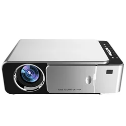 Projecteur Led Full Hd 4K 3500 1080P, Portable, filaire, WIFI, même écran 