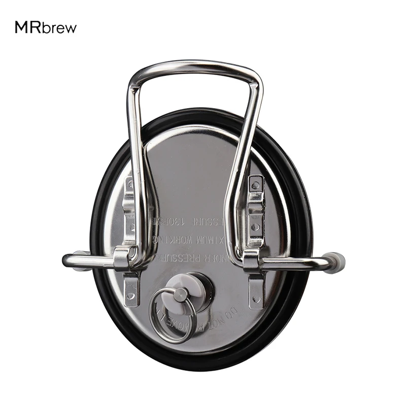 Stainless Steel Ball Lock Keg Lid With Plastic Pressure Relief Valve