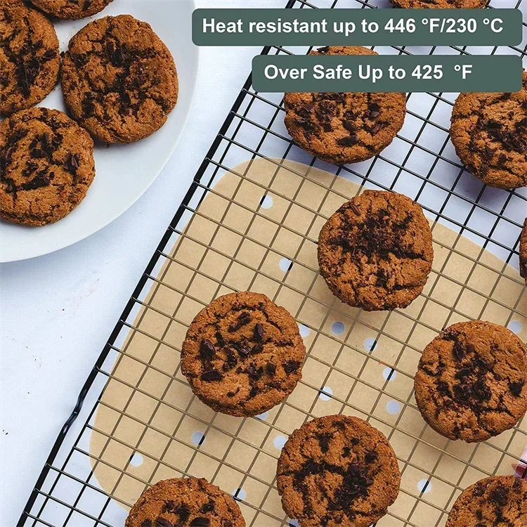 50/100 Pcs Square Air Fryer Parchment Paper Liners – Upgraded Disposable Baking Paper w... - SKU AFPL1943 - UGI Packaging