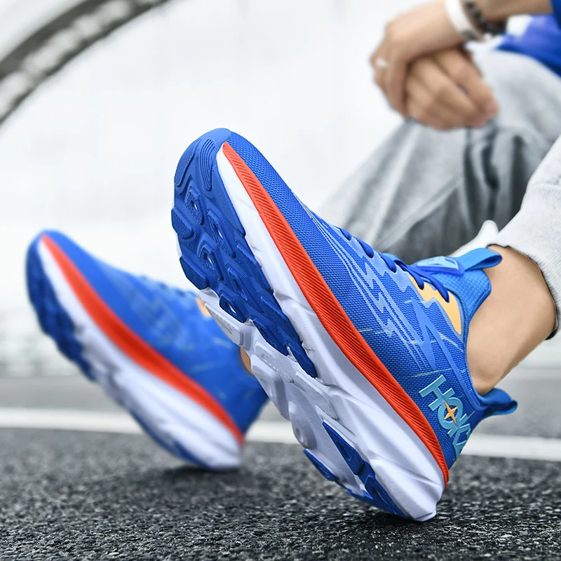 

Unisex Sports Running Shoes Breathable Anti Slip Cushioning Road Runs Shoes Men Sport Shoes Lifestyle Outdoor Sneakers For Women
