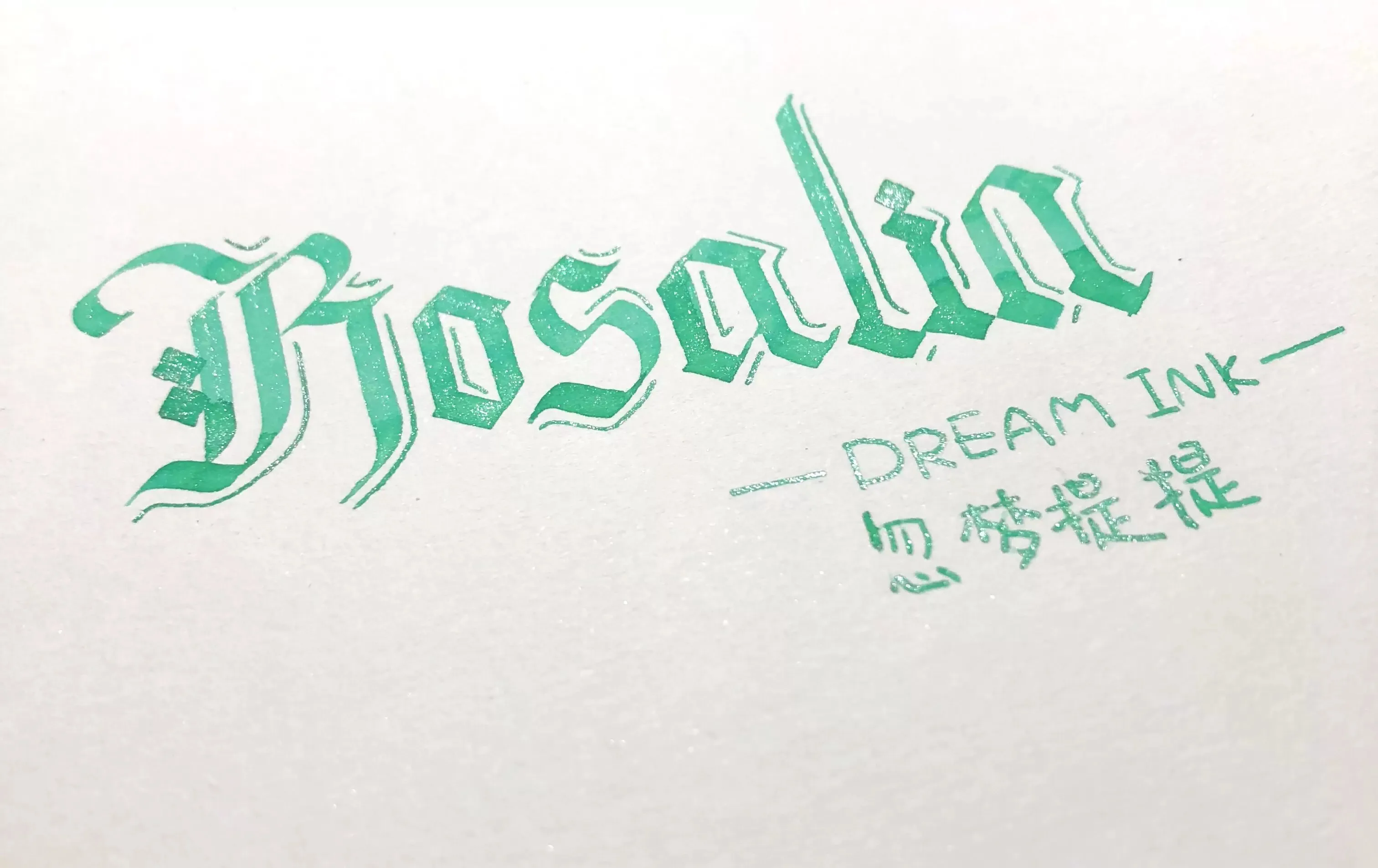 DREAMINK Qingya Bailu 컬러 쉰 만년필 잉크 5/20ml 쉬머 서예 드로잉 잉크 사무실 학교 용품 문구