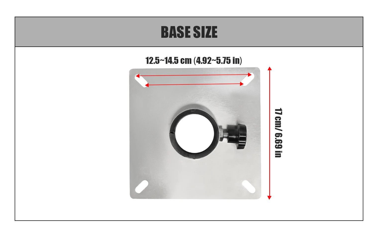 KOETSU Bootssitz RV-Sitz-Basisset, Schraubdrehbare Pneumatisch Verstellbare Hebebasis, Einfache und Bequeme Installation – Detail 5