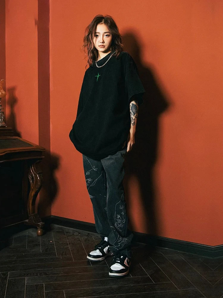 Рисунок 3 - Женские джинсы в стиле хип-хоп