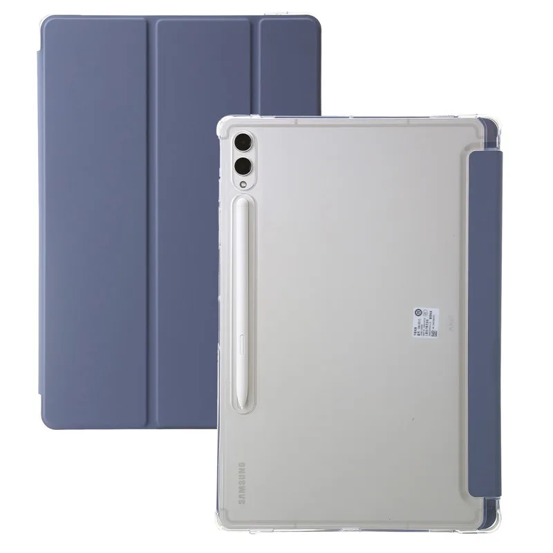 traseira clara, suporte de caneta, suporte flip, S9 FE Plus, 12,4