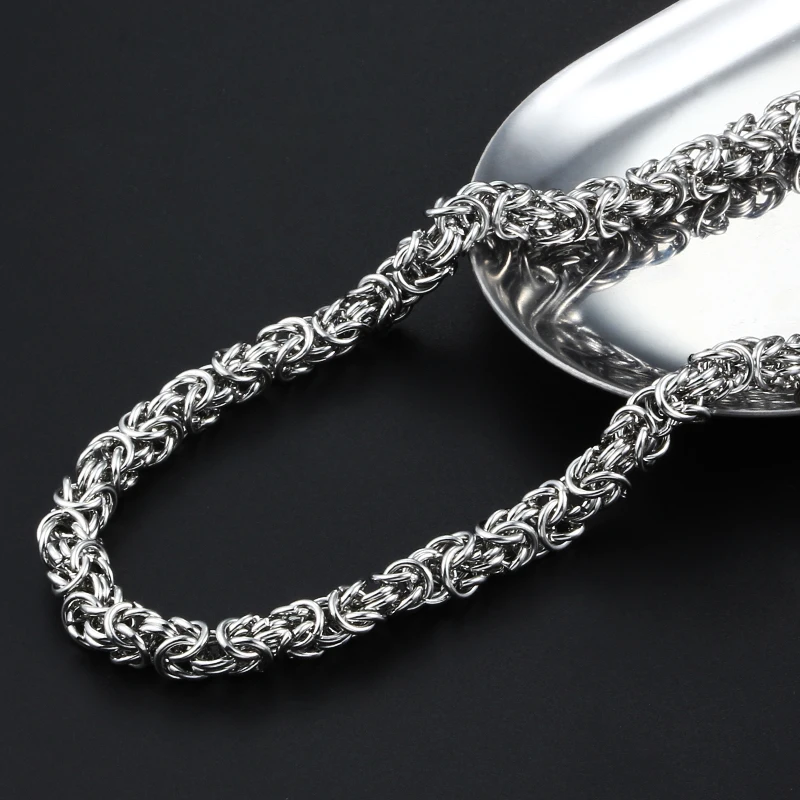 Stainless Steel Keel Chain For Jewelry Making Accessories Big Heavy Necklace DIY Handmade Bracelet Pendant Supplies Wholesale