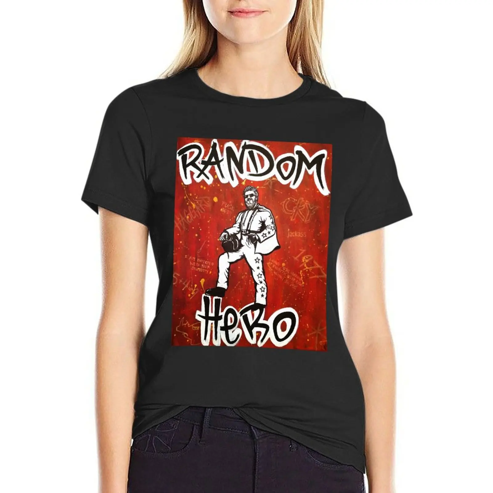 

Random hero Classic T-Shirt animal print shirt for girls hippie clothes Women's t-shirt