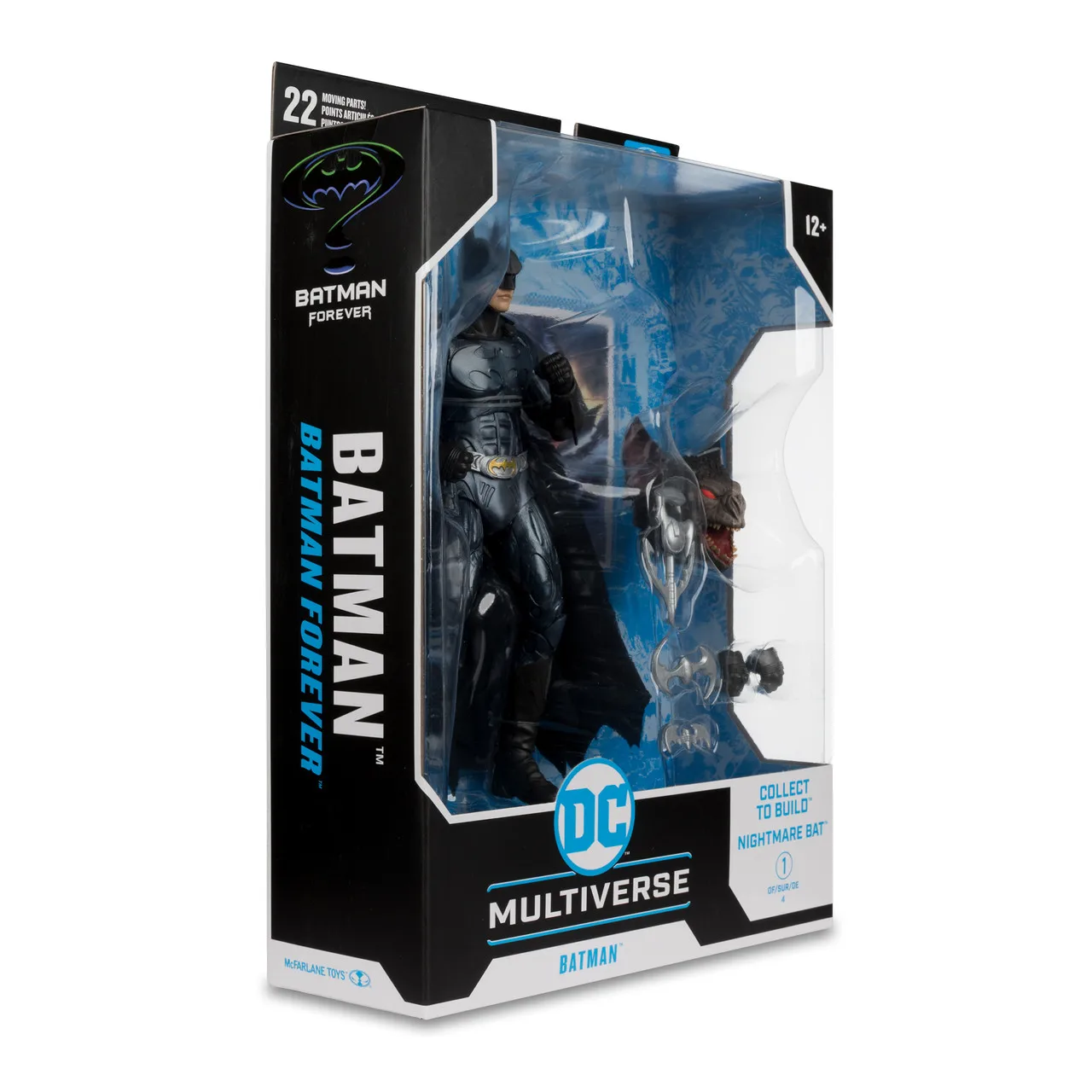 McFarlane Toys DC Multiverse – Figura Two-Face (Batman Forever) 17,8 Cm, Ultra Articolazione, 22 Parti Mobili, Accessori E Base, Pezzo Build-A