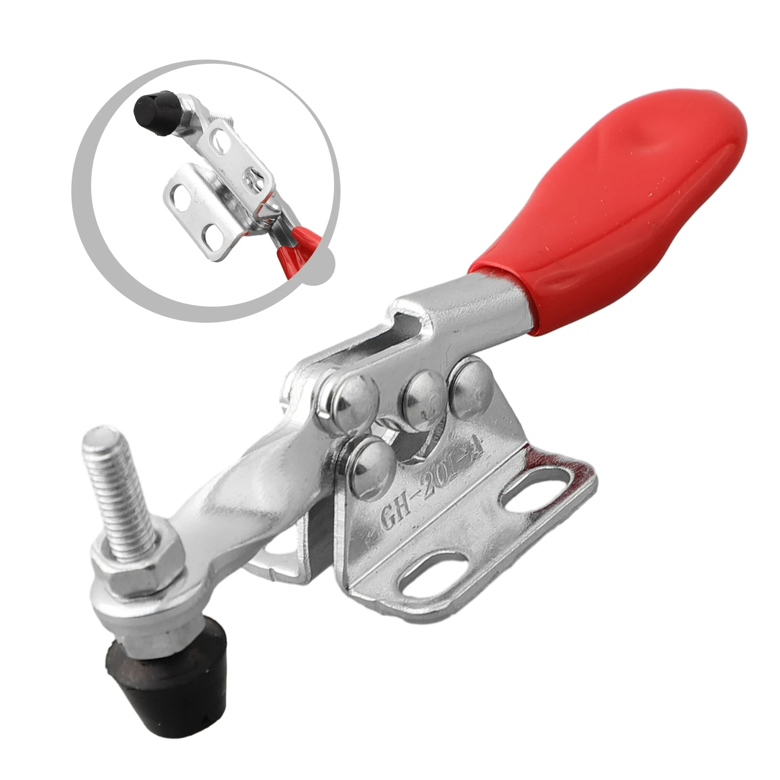 Description Picture 4 of itemQuick Release GH-201A Toggle Clamp 80mm Woodworking Woodworking Tools Carpentry Fasten Clip Hand Clip Horizontal