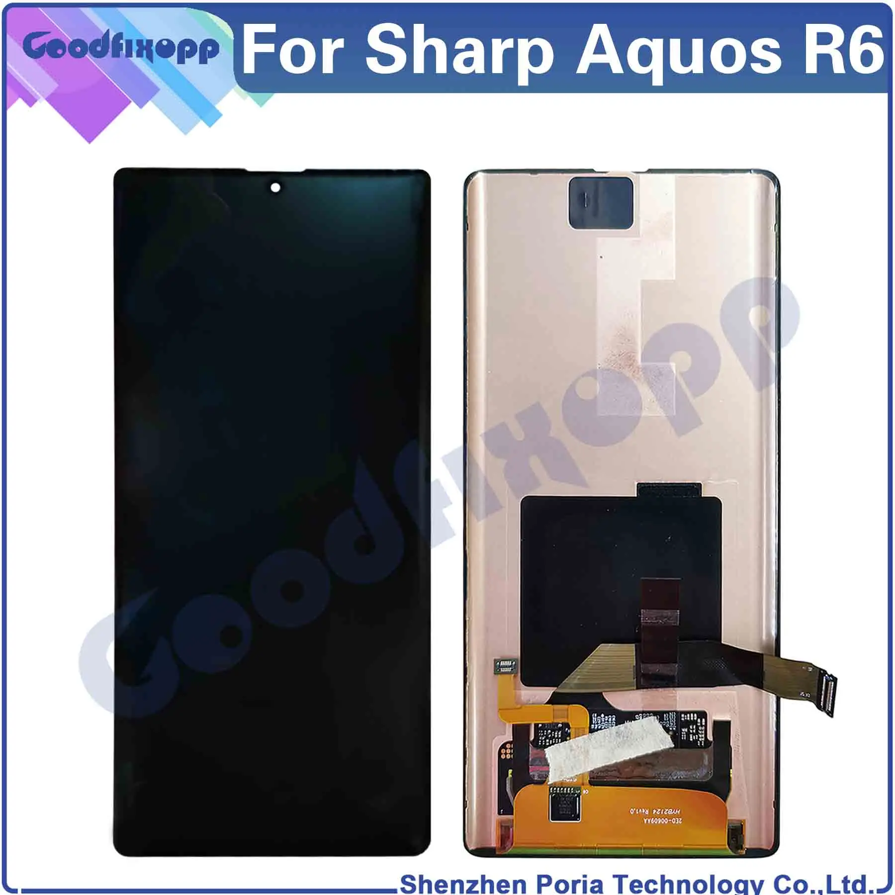 Voor Scherpe Aquos R6 Lcd-Display Touchscreen Digitizer Assemblage Reparatie Onderdelen Vervangen