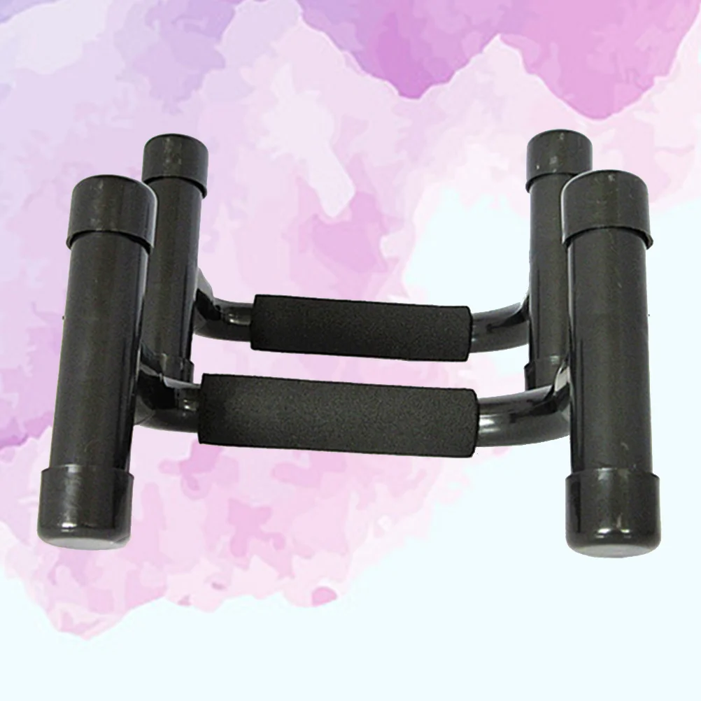 

1 Pair Pushup Bars Stands Handles Exercise and Fitness Skid-Resistant Equipment for Men and Women Workout (Black)
