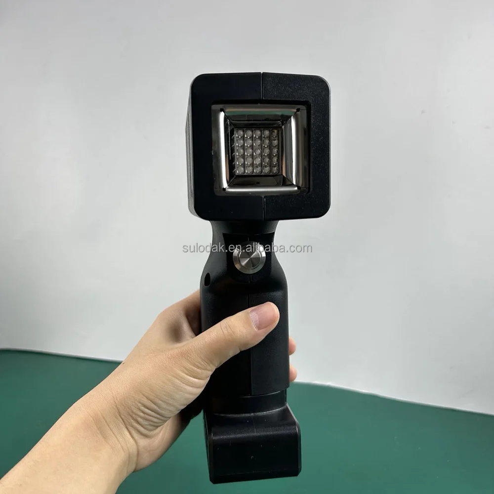 휴대용 배터리 작동 LED 경화등 20*20mm LED 자동차 가구 도장 즉시 건조 경화 램프 샘플 제작 표면 건조