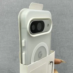 Magnetic Wireless Charging Candy Color Matte Translucent Shockproof Case - Google Pixel 8 Pro (White)