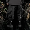 11 BYBB'S DARK Techwear Cargo Pants Men Hip Hop Big Pockets Joggers Trousers Elastic Waist Ribbon Harajuku Streetwear Pant Male 2
