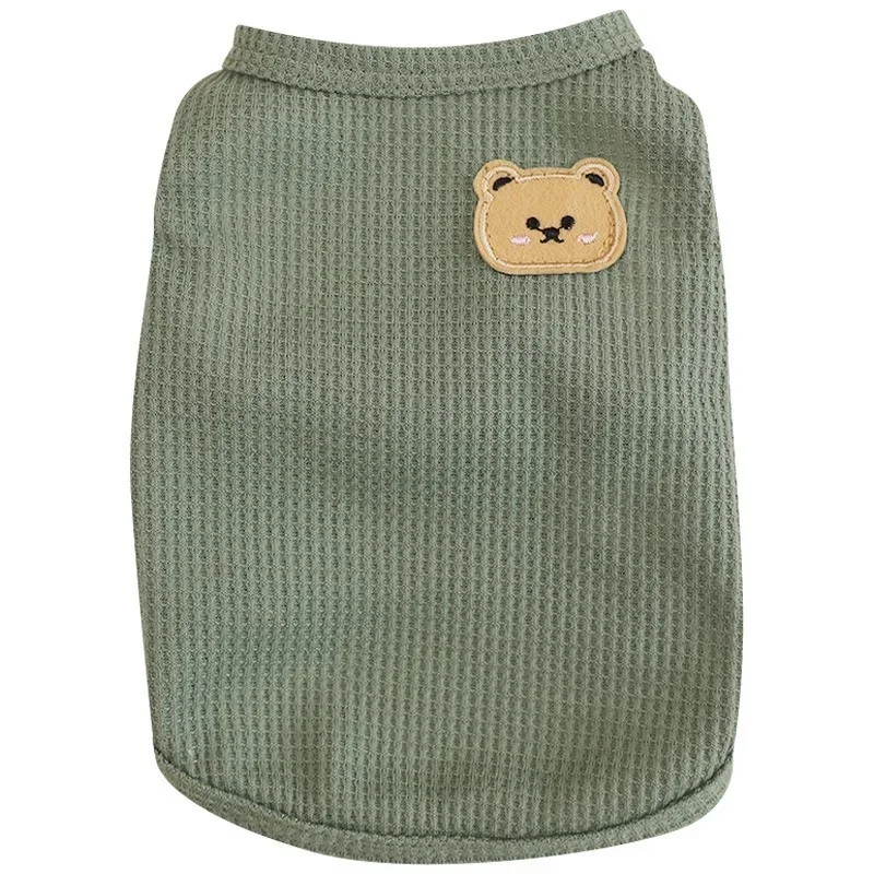 Dog Clothes Summer Cool Breathable Vest T-shirt Costume For Puppy Outdoor Pets