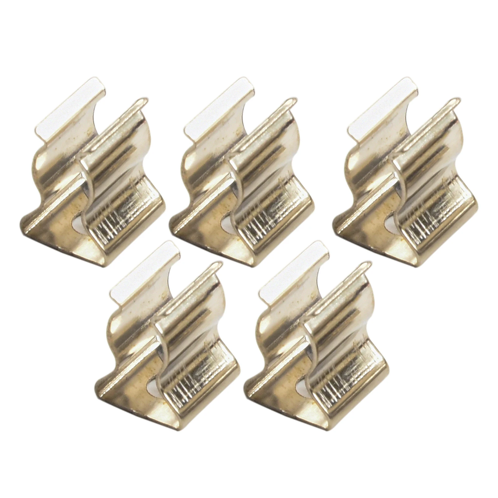 10pcs Spring Terry Clips Stainless Steel Narrow Base Tools 6mm-28mm Heavy Duty Tools Storage Hangers For Garages Sheds Hardwares