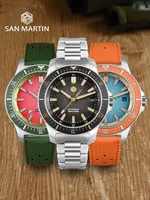 San Martin 2025 New Upgraded Version 40mm Dive Watch Men Original Design NH35 Automatic Mechanical Waterproof 200m SN0118 2