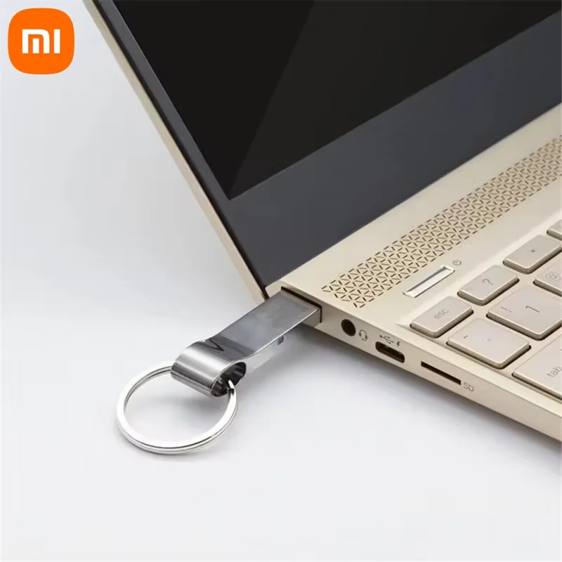 Pen Drive Xiaomi 2TB Metal Pen Drive USB 3.0 Flash Drive U Disk High-speed Data Transfer Memory Stick 1TB Ultra-slim Thumb Usb Memory Disk