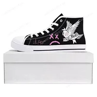 Hot Hip Hop Rapper Lil Peep High Top High Quality Sneakers Mens Womens Teenager Canvas Sneaker Casual Couple Shoes Custom Shoe 1