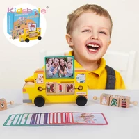 Spelling Games Word Matching Letters Game 1 Set Jigsaw Puzzle Alphabet Matching Flash Cards Wooden Blocks 1