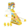Electric Duck Climbing Stairs Track Cartoon Train Duck For Children 2