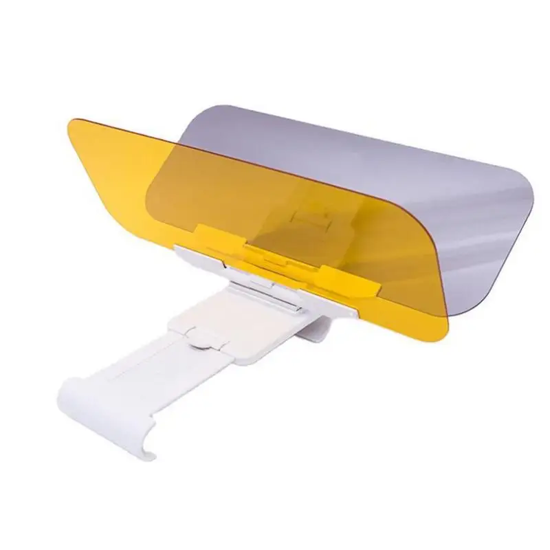 

2 In 1 Car Sun Visor HD Anti-Glare Vision Anti Sunlight Dazzling Goggle Day Night Driving Fold Flipp Down Clear View UV Mirror