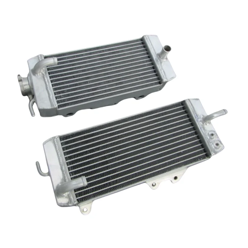 Aluminum Radiator left + right For 2011-2015 Kawasaki KX250F KX 250 F Cooler Cooling Coolant
