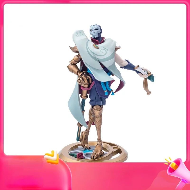 

Game Anime peripheral figure LOL official genuine The Virtuoso Khada Jhin new sculpture hand do Holiday gifts for boys and girls