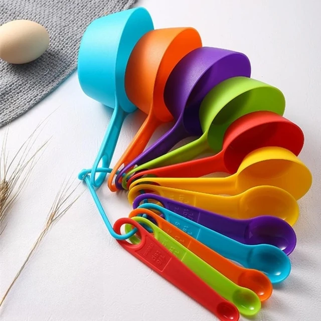 Universal Measuring Spoon Kitchen  Kitchen Tools Measuring Spoons - 5 Pcs  Colorful - Aliexpress