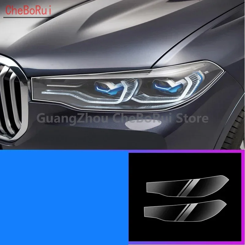 

2 шт., автомобильная прозрачная защитная пленка для BMW X7 2019-2022