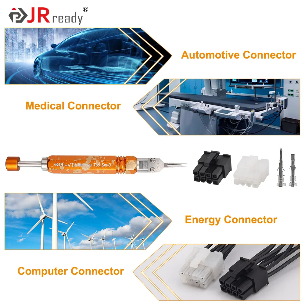 Экстрактор штифтов для эжектора JRready, мини-инструмент для экстракции Jr (Эквивалент Molex 11-03-0044), инструмент для высвобождения терминала (art.: 3920c2ca53e53) - 3920c2ca53e53