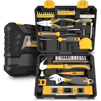 57pc Household Tool Kit - Home & Garage Mechanics Tools Set - The Complete Tool Box Set for Home Repair tools chest 1