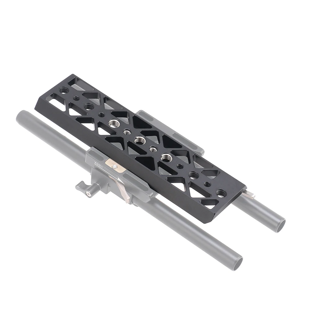 5/8/10 Inch Dovetail Plate With 3/8 1/4 Screw Hole For Tilta Standard Lightweight Bottom Plate Camera Tripod Mounting Plat FOTGA camera tripod plate,camera mount plate,camera base plate