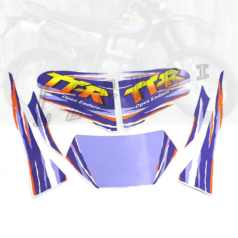 

Motorcycle Off-road Sticker Decals Full Set Of Whole Car Fuel Tank For Yamaha TTR250 TTR 250 Small