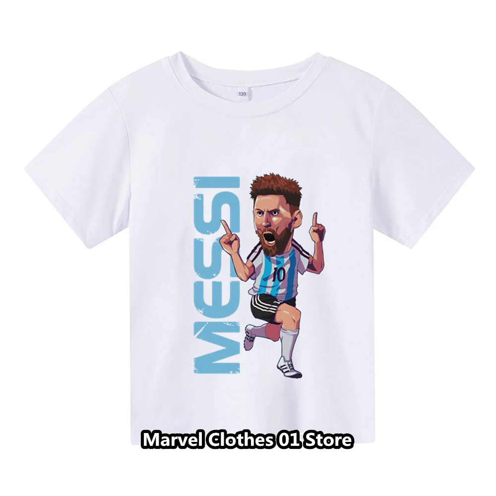 thumbnail image 1 of Camisetas con gráficos geniales del título de Lionel y Messi de la selección argentina de fútbol de 2024, 1 of 4