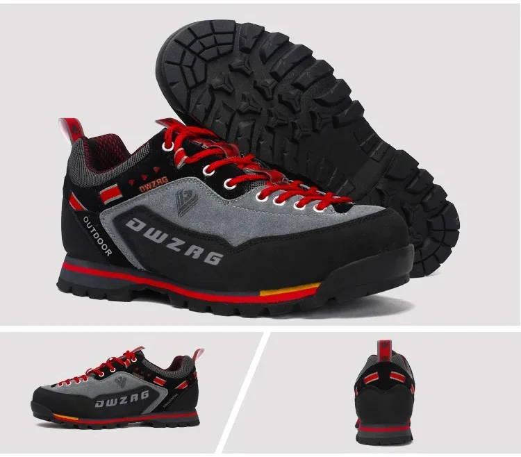 Mode wasserdichte Wanderschuhe Herren Kletter schuhe Anti-Kollision Mode Outdoor Casual Schnürschuhe – Detail 19