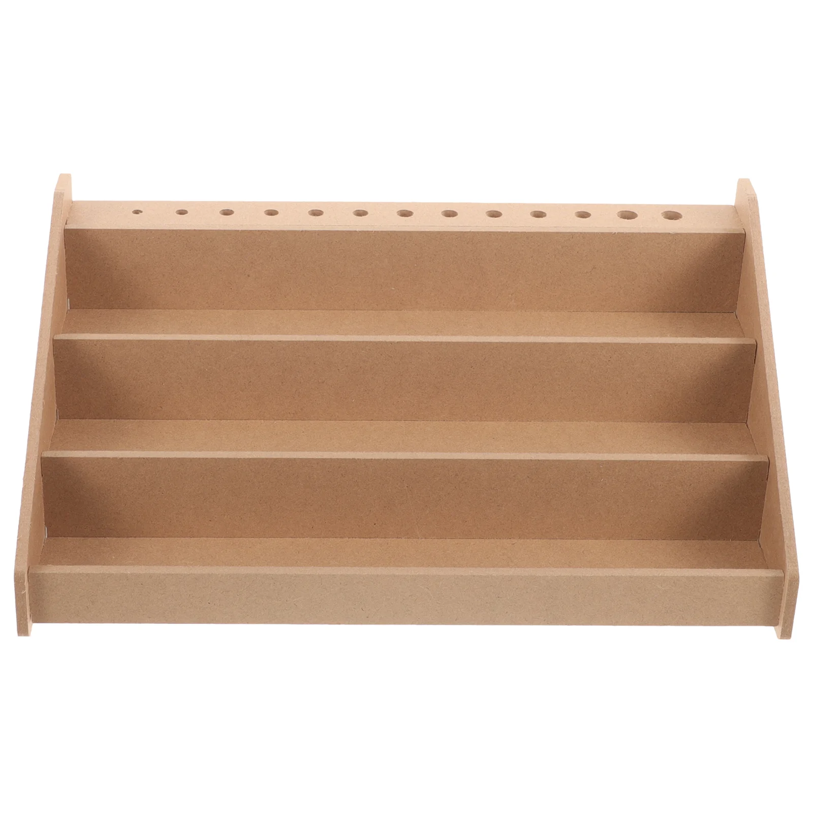 

3 Layers Paint Organizer Paint Brush Holder Wooden Paints Bottles Rack Oil Paint Tubes Ink Bottle Tool Storage