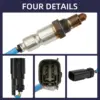 234-5038 O2 Oxygen Sensor 5 Wire LR Upstream BL3A-9Y460-CA fit for Explorer Taurus Mustang F-150 Edge MKX Flex BL3Z-9F472-A 5