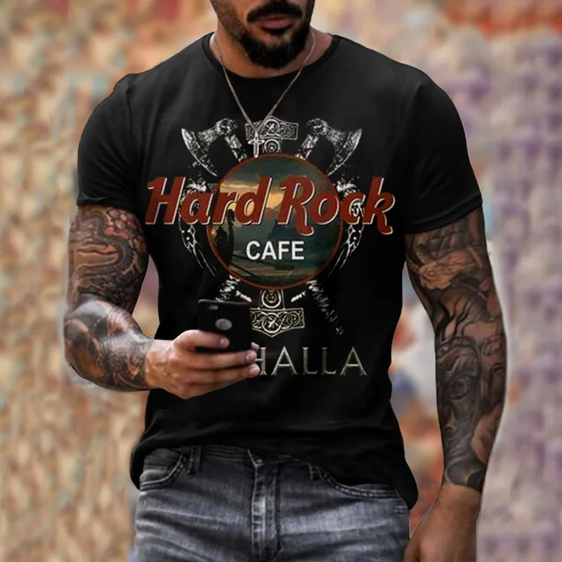 T-shirt 3d Printing Summer Men's Round Neck Comfortable Camiseta 2022 Oversized Breathable Vintage Style Casual Fashion T-shirt T-shirt 3d Printing Summer Men's Round Neck Comfortable Camiseta 2022 Oversized Breathable Vintage Style Casual Fashion T-shirt