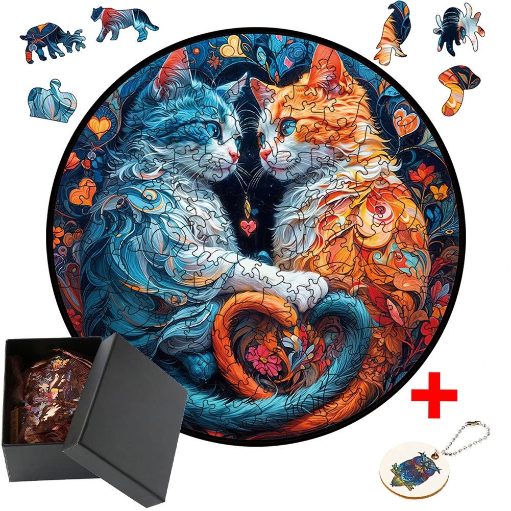 Wooden Jigsaw Puzzles Wooden Puzzle Toys 3D Puzzle Games For Children Adults DIY Crafts