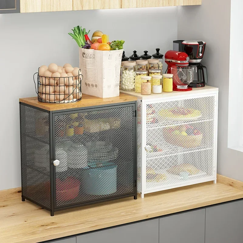 

Multifunctional Storage Boxes 2023 New Kitchen Dishes Food Cabinets Bathroom Living Room Storage Rack