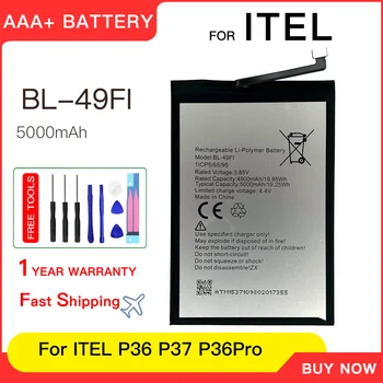 Batteria originale BL-49Fi 5500mAh per batterie per cellulare itel P37 P36 Pro P36Pro Bateria + strumenti gratuiti