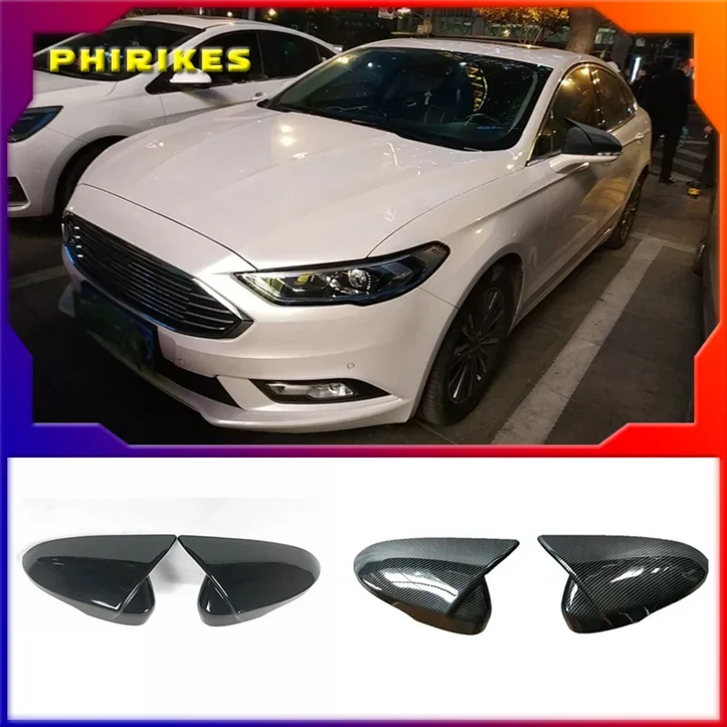 

Loyalty Sideview Mirror Cover for Ford Mondeo/Fusion 2013 2014 2015 2016 2017 2018 M4 Style Carbon Fiber Car Accessories