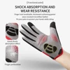 New Cycling Gloves Full Finger Winter Bike Gloves  Anti-Slip Shock-Absorbing Touchscreen Bicycle Gloves Men And Women Gloves 1