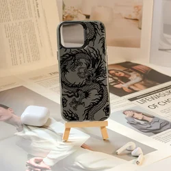 Trend Fashion Chinese Dragon Matte Phone Case Cover - Samsung A07 5G (CYB - 313H258728A1)
